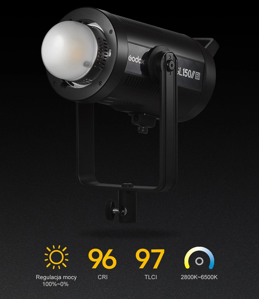Lampa LED Godox SL-150II Bi-color 2800-6500K